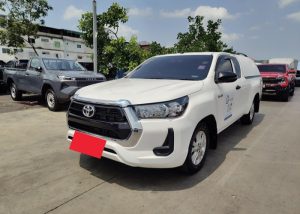 2021 TOYOTA HILUX REVO ENTRY SMART CAB 2.4 2WD AT White