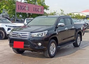 2017 TOYOTA HILUX REVO G DOUBLE CAB 2.8 4WD MT Black