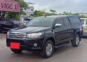 2017 TOYOTA HILUX REVO E SMART CAB 2.4 2WD AT Black