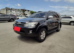 2005 TOYOTA SUV V FORTUNER 2.4 4WD AT Black
