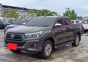 2019 TOYOTA HILUX REVO E DOUBLE CAB 2.4 2WD AT Gray