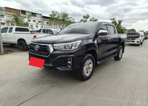 2019 TOYOTA HILUX REVO E DOUBLE CAB 2.4 2WD AT Black