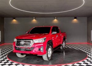 2019 TOYOTA HILUX REVO E DOUBLE CAB 2.4 2WD AT Red