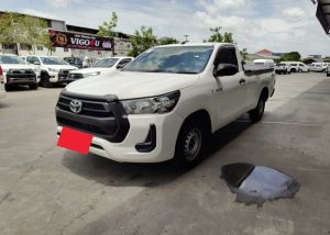 2021 TOYOTA HILUX REVO ENTRY SINGLE CAB 2.4 2WD AT White