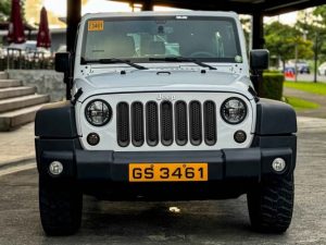 2017 JEEP WRANGLER SUV 3.6 4WD AT White