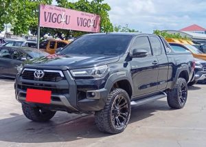 2021 TOYOTA HILUX REVO HIGHT SMART CAB 2.4 2WD AT Black