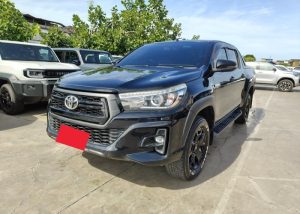 2019 TOYOTA HILUX ROCCO G DOUBLE CAB 2.4 2WD AT Black