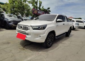 2022 TOYOTA HILUX REVO HIGHT SMART CAB 2.4 2WD AT White