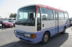 1996 NISSAN CIVILIAN BUS 4.2 2WD AT White