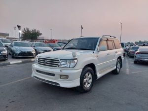 1999 TOYOTA LAND CRUISER SUV 4.7 4WD AT White