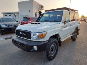 2020 TOYOTA LAND CRUISER SUV 4.5 4WD MT White