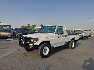 2002 TOYOTA LAND CRUISER PICK UP 4.2 4WD MT White
