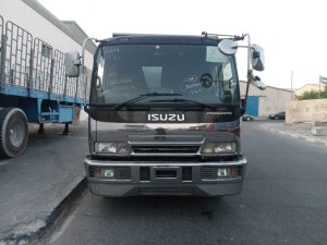 2002 ISUZU FORWARD JUSTON TRUCK 8.2 4WD MT Black