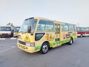 2007 TOYOTA COASTER MINI BUS 4.0 2WD AT Yellow