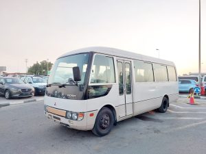 2005 MITSUBISHI ROSA MINI BUS 4.9 2WD AT White