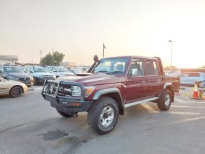 2021 TOYOTA LAND CRUISER PICK UP 4.5 4WD MT Red