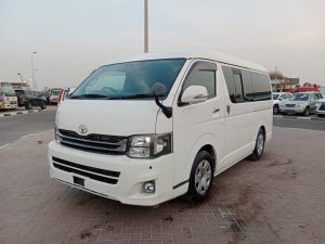 2008 TOYOTA COMMUTER VAN 3.0 2WD MT White