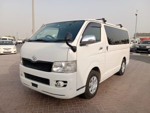 2009 TOYOTA COMMUTER VAN 3.0 2WD MT White