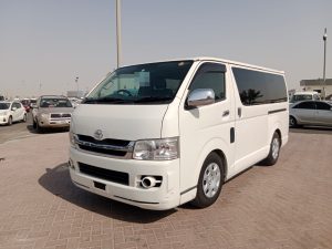 2006 TOYOTA COMMUTER VAN 2.5 2WD AT White