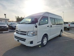 2011 TOYOTA COMMUTER VAN 2.7 2WD AT White
