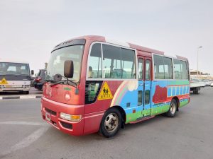 2004 NISSAN CIVILIAN BUS 4.2 2WD MT Red