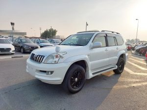 2005 TOYOTA LAND CRUISER PRADO SUV 3.0 4WD AT White