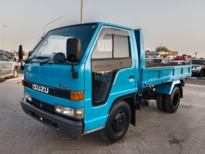 1992 ISUZU ELF TRUCK 3.7 4WD MT Blue