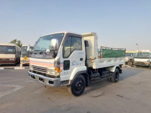 1999 ISUZU FORWARD JUSTON TRUCK 8.2 4WD MT White