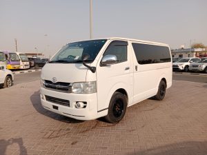 2008 TOYOTA COMMUTER VAN 3.0 2WD AT White