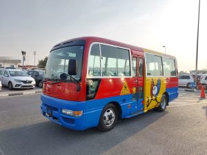 2003 NISSAN CIVILIAN BUS 4.2 2WD MT Red