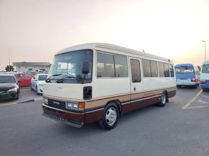 1989 TOYOTA COASTER MINI BUS 4.0 2WD MT Brown