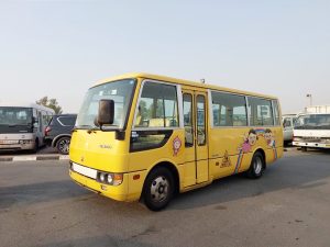 1995 MITSUBISHI ROSA MINI BUS 4.2 2WD AT Yellow