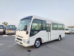 2018 TOYOTA COASTER MINI BUS 4.0 2WD AT White