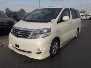 2005 TOYOTA ALPHARD VAN 2.4 2WD AT White
