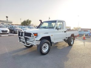 2006 TOYOTA LAND CRUISER PICK UP 4.2 4WD MT White
