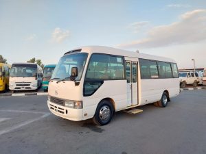 2004 TOYOTA COASTER MINI BUS 4.1 2WD MT White