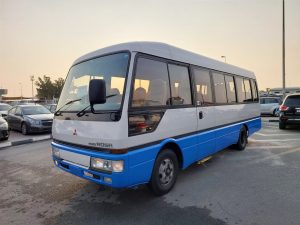 1997 MITSUBISHI ROSA BUS 3.9 2WD AT White