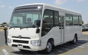 2024 TOYOTA COASTER MINI BUS 4.1 4WD MT White