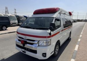 2015 TOYOTA HIACE AMBULANCE VAN 2.7 2WD AT White
