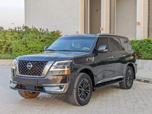 2014 NISSAN PATROL SUV 5.6 4WD AT Black