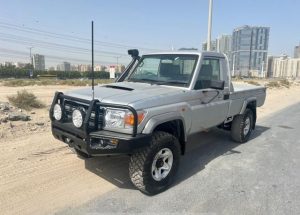 2010 TOYOTA LAND CRUISER SUV 4.5 4WD MT Silver