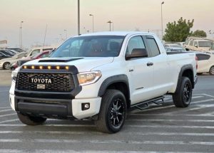 2019 TOYOTA TUNDRA PICK UP 5.7 4WD AT White