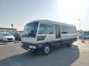 1997 MITSUBISHI ROSA MINI BUS 4.6 2WD AT White