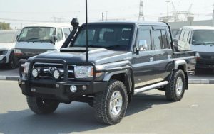 2019 TOYOTA LAND CRUISER SUV 4.5 4WD MT Grey
