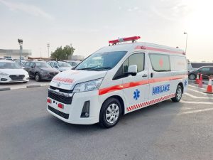 2019 TOYOTA HIACE AMBULANCE VAN 2.8 2WD AT White