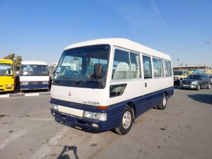 1997 MITSUBISHI ROSA MINI BUS 4.6 2WD AT White