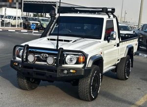 2022 TOYOTA LAND CRUISER SUV 4.5 4WD MT White