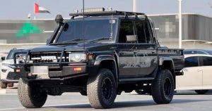 2014 TOYOTA LAND CRUISER SUV 4.5 4WD MT Black