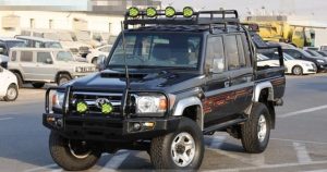2020 TOYOTA LAND CRUISER PICK UP 4.5 4WD MT Black