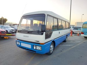 1993 MITSUBISHI ROSA MINI BUS 3.9 2WD MT White